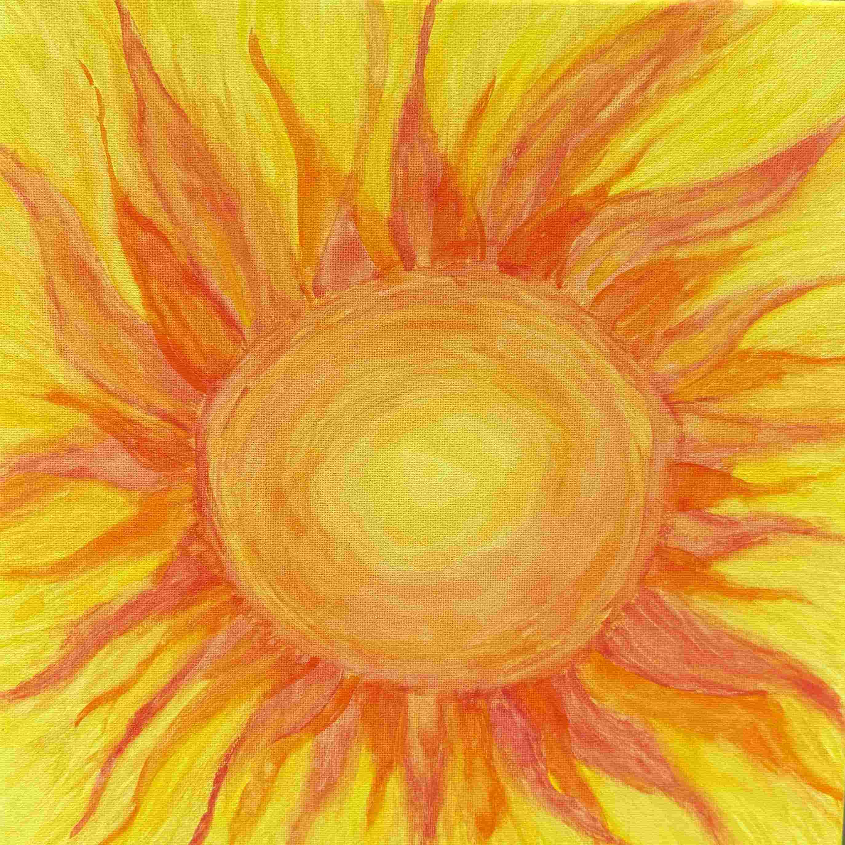 artwork titled 'Long Time Sun 1'
